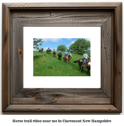 horse trail rides near me in Claremont, New Hampshire